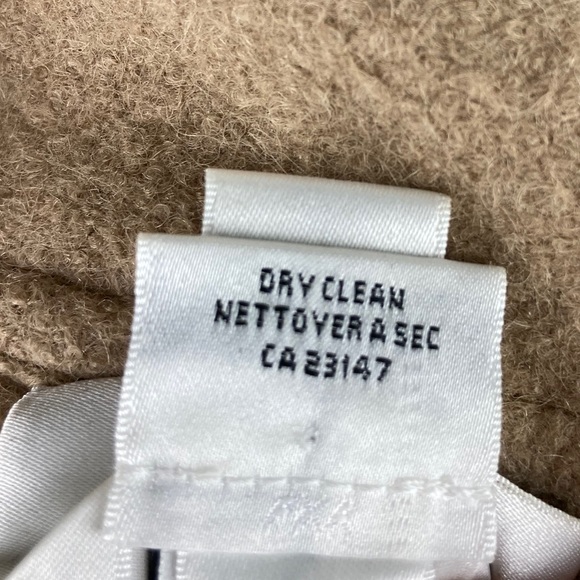 Talbots Petites Alpaca Blend Jacket in Camel Sz M - Picture 9 of 12